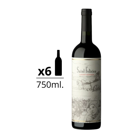 Saint Felicien Cabernet Sauvignon 750 ml Caja x 6 - comprar online