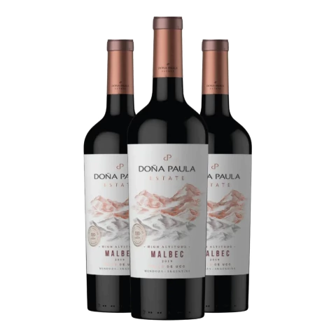 Doña Paula Estate Malbec 750 ml Caja x 3 - comprar online