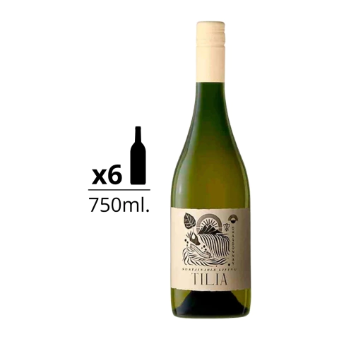 Tilia Chardonnay Organico 750 ml Caja x 6