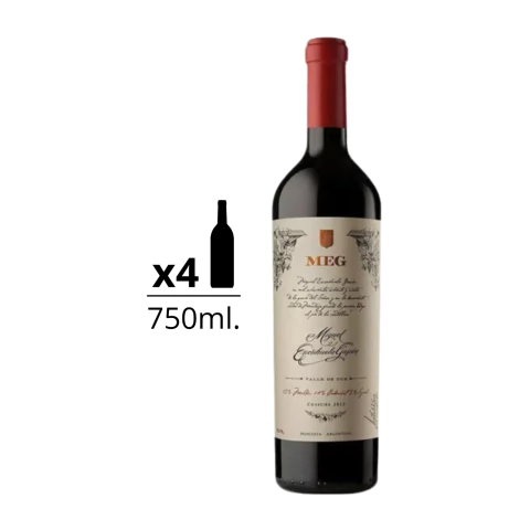 Escorihuela Gascon MEG Blend 750 ml Caja x 4