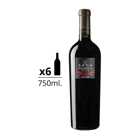 Luca Beso de Dante Blend 750 ml Caja x 6