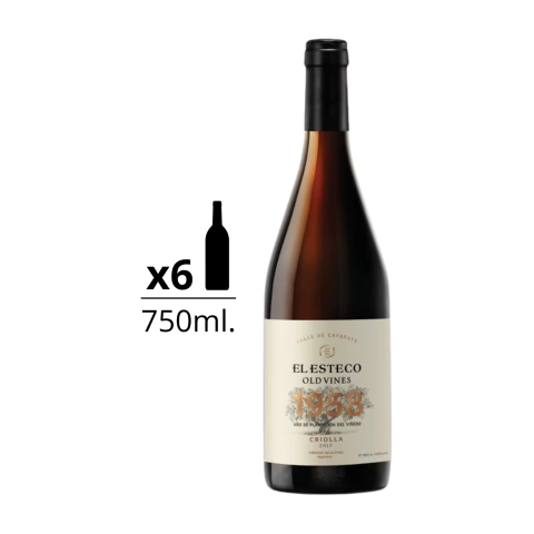 El Esteco Old Vines Criolla 750 ml Caja x 6