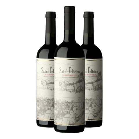 Saint Felicien Cabernet Sauvignon 750 ml Caja x 3 - comprar online