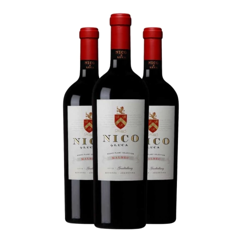 Nico by Luca Malbec 750 ml Caja x 3