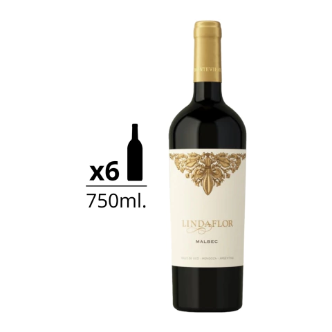 Lindaflor Malbec 750 ml Caja x 6