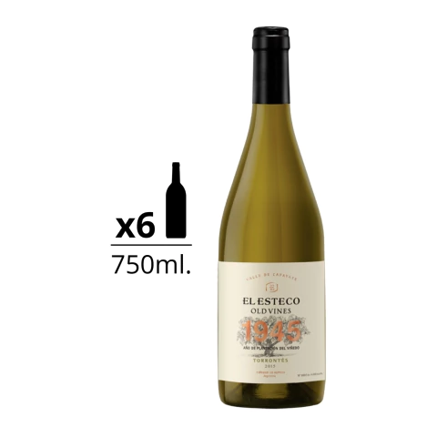 El Esteco Old Vines Torrontes 750 ml Caja x 6