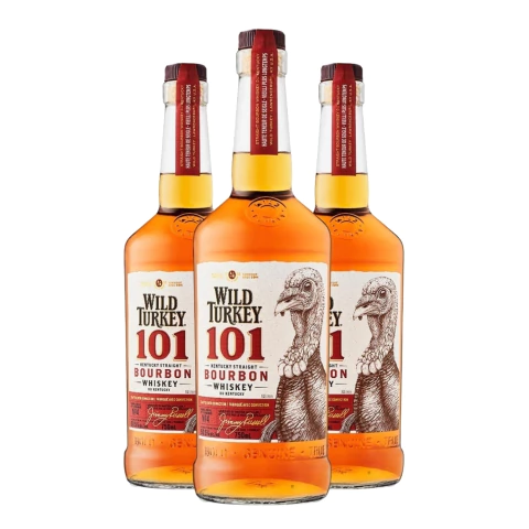 Wild Turkey 101 750 ml Caja x 3 - comprar online