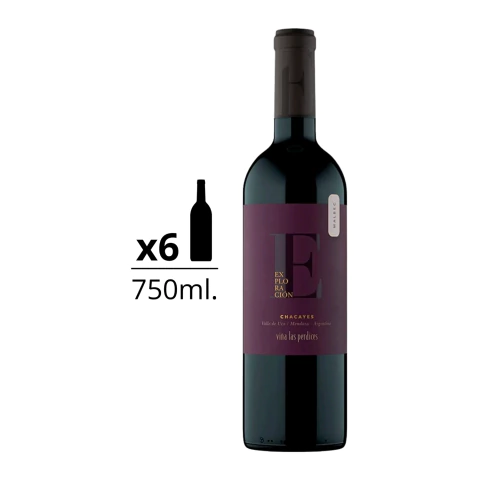 Las Perdices Exploracion Malbec - Chacayes 750 ml Caja x 6