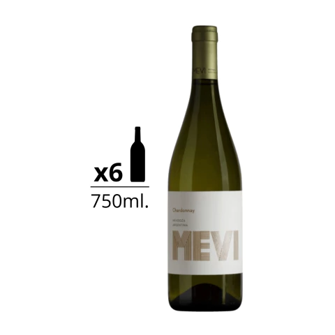 Mevi Chardonnay 750 ml Caja x 6 - comprar online