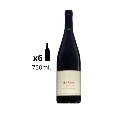 Chacra Barda Pinot Noir 750 ml Caja x 6
