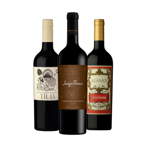 Combo Cabernet Luigi Bosca - Alamos - Tilia Pack x3