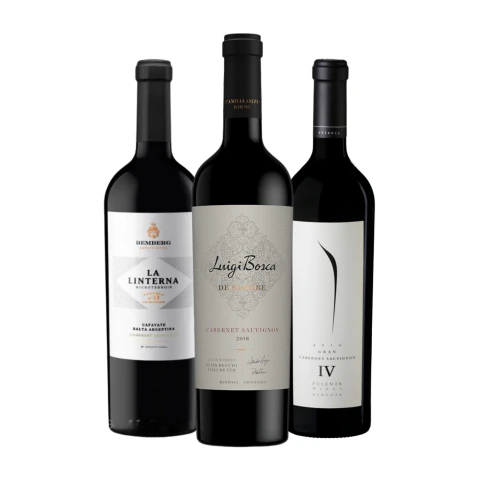 Combo Cabernet Luigi Bosca - Pulenta x3 Con Estuche