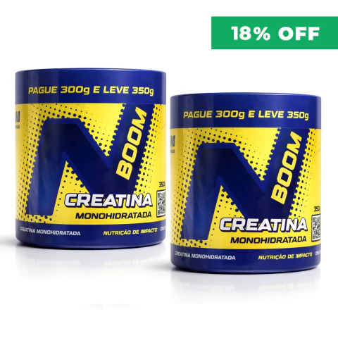 2 Creatinas Monohidratada N-Boom Evolution - 350G - comprar online