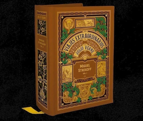 LIBROS EN MINIATURA DE JULIO VERNE. N°7 MIGUEL STROGOFF (PARTE 1)