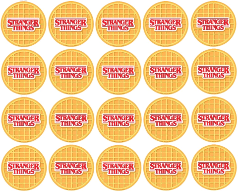 STIKERS STRANGERS THINGS (20 X 5 CM)