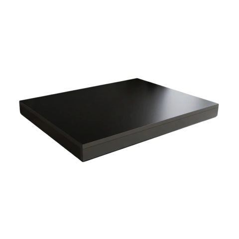 Tampa Protetora para Cooktop 5 Bocas MDF Preto
