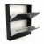 Sapateira com 2 Portas em MDF Preto - comprar online