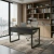 Imagem do Mesa Industrial Preto 75x120x60 em MDF