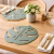Kit 4 Sousplat Costela de Adão MDF Verde - Eliel Decor