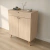 Aparador Buffet MDF Carvalho Dian Pés de Madeira Maçica - comprar online