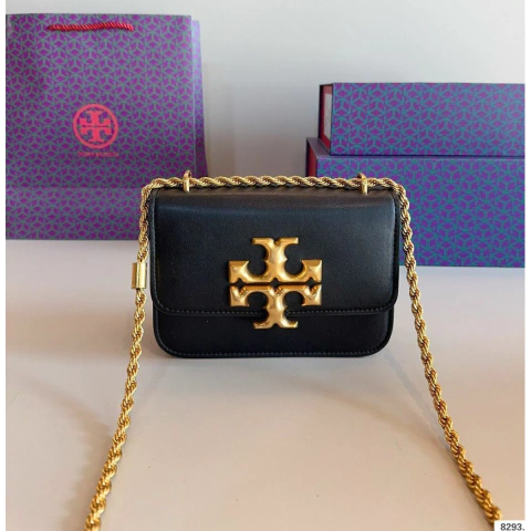 Bolsa Tory Burch Eleanor Preta