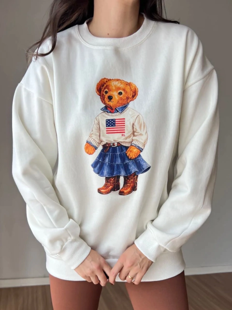 Blusa Moletom Ursinha
