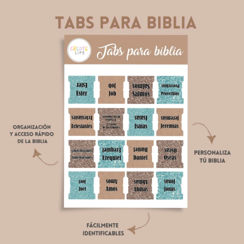 TABS PARA BIBLIA