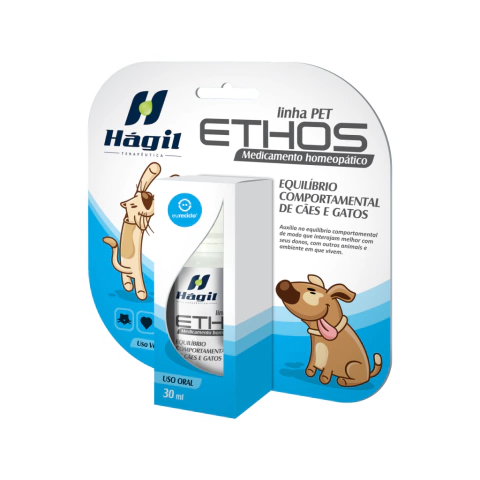 Ethos 30ml | Equilíbrio comportamental para cães e gatos