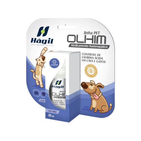 Olhim | Suporte homeopático para saúde ocular de cães e gatos