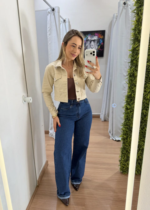 Jaqueta Jeans Colors