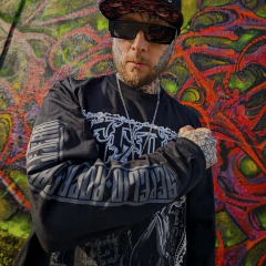 Polera Manga Larga Arkanhell Negra - comprar en línea