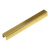 Perfil Listelo Liri Dourado Brilho 10mm X 10mm X 2m