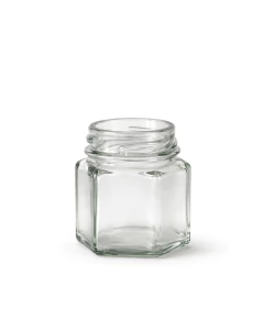 FRASCO HEXAGONAL X 190 CC. TAPA TWIST OFF 63 MM - comprar online