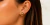 BRINCO ARGOLINHA CLICK DUPLA GOTA COM BANHO DE OURO 18K - Lumody 