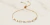 PULSEIRA REGULÁVEL RIVIERA TIJOLINHO COM BANHO DE OURO DE 18K