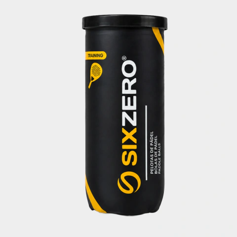 Tubo Pelotas de Padel Sixzero x2 Amarillo