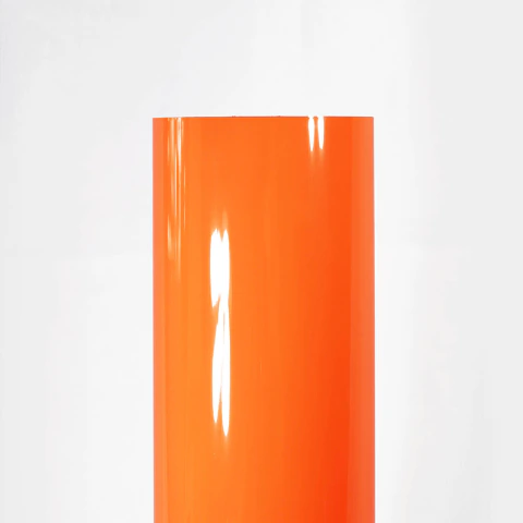 VINILO TERMOTRANSFERIBLE (CON ADHESIVO) THERMIC QUALITY LITE - HT19 FLUO NARANJA - 50CM X 25M (PRECIO POR METRO LINEAL)