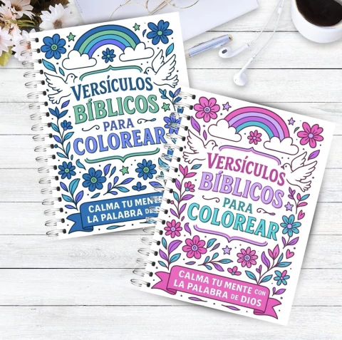 Libro para Pintar Versículos Bíblicos