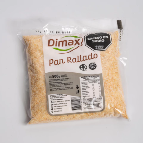 Pan Rallado Dimax - comprar online