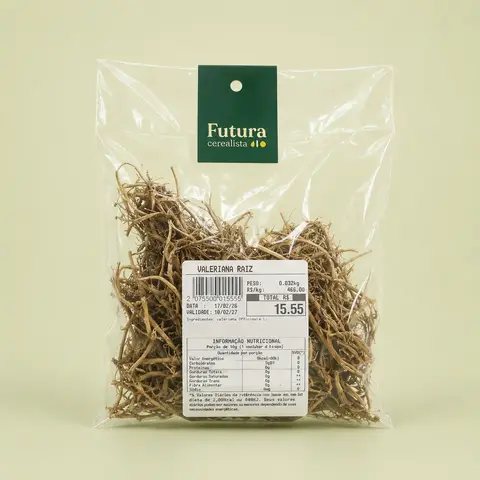 Valeriana em Raíz - Pacote de 30g - Futura Cerealista