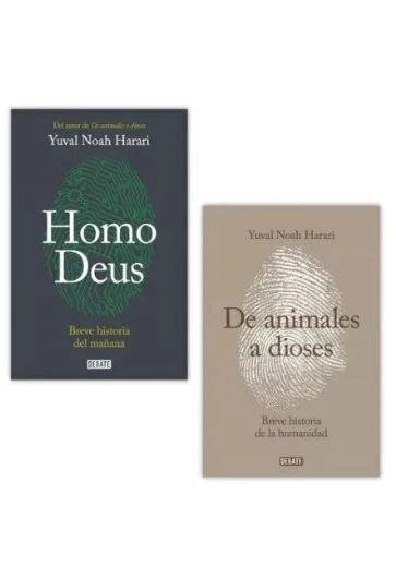 Pack Homo Deus + De Animales A Dioses - Harari -