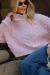 Blusa de Tricot Belle Rosa na internet