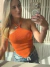 Cropped Valentina Laranja