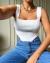 Cropped Corselet Branco - comprar online