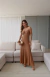 Vestido Positano Avelã