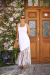 Vestido Franjas Branco - comprar online