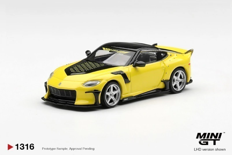 PRÉ-VENDA - Nissan Z VeilSide FFZ400 Ikazuchi Yellow / Blister