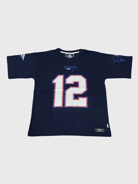 Remera Oversize "PATRIOTS 12"