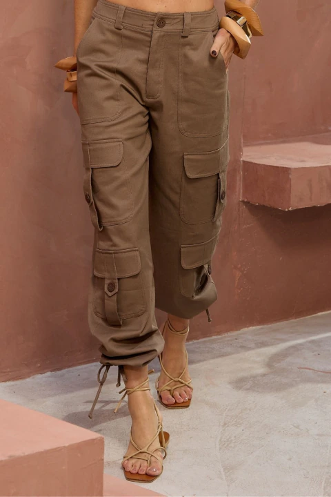 Calça Army Sarja