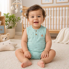 Macacão Curto Bebê — Vestir em Segundos - comprar online